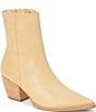 Matisse Caty Leather Whipstitch Western Booties - Image 1