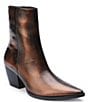 Color:Copper Brushoff - Image 1 - Caty Leather Western Inspired Booties