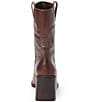 Matisse Downey Leather Mid Calf Block Heel Boots - Image 3