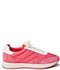 Color:Bright Pink - Image 2 - Farrah Classic Suede Retro Lace-Up Sneakers
