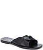 Matisse Mackenzie Leather Bow Knot Slide Sandals - Image 5