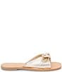 Matisse Mackenzie Leather Bow Knot Slide Sandals - Image 2