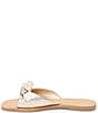Matisse Mackenzie Leather Bow Knot Slide Sandals - Image 4
