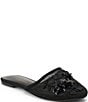 Matisse Maven Floral Applique Mesh Flat Mules - Image 1