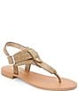 Matisse Mona Suede Studded Thong Sandals - Image 1