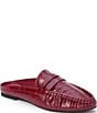 Matisse Porta Leather Penny Loafer Mules - Image 1