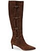 Matisse Priscilla Suede Kitten Heel Tall Boots - Image 2