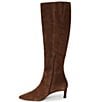 Matisse Priscilla Suede Kitten Heel Tall Boots - Image 4