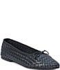 Matisse Smith Woven Leather Ballet Bow Flats - Image 1