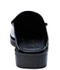 Color:Black Patent - Image 3 - Tasha Patent Leather Penny Loafer Platform Mules