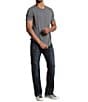 Mavi Matt Deep Stanford Relaxed Straight Leg Jeans, Color:Deep Standford - Image 4