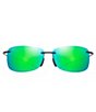 Color:Black Matte - Image 1 - 'Akau PolarizedPlus2® Rectangular 62mm Sunglasses