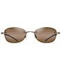 Color:Copper - Image 2 - Aki Aki PolarizedPlus2® Oval 50mm Sunglasses