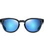 Maui Jim Unisex Cheetah 5 PolarizedPlus2® Round MauiBrilliant™ 52mm Sunglasses, Color:Transparent Dove Grey - Image 2