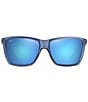 Color:Dark Translucent Blue - Image 1 - Cruzem PolarizedPlus2® Round 57mm Sunglasses