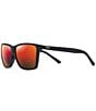 Color:Matte Black - Image 2 - Cruzem PolarizedPlus2® Round 57mm Sunglasses