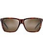 Maui Jim Cruzem PolarizedPlus2® Round 57mm Sunglasses, Color:Tortoise - Image 2