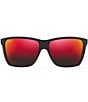 Color:Matte Black - Image 2 - Cruzem PolarizedPlus2® Round 57mm Sunglasses