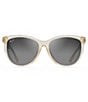 Color:Milky Almond - Image 2 - Glory Glory PolarizedPlus2® Cat Eye 56mm Sunglasses