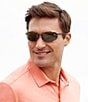 Color:Black/Bronze - Image 2 - Ho'okipa PolarizedPlus2® Rimless 64mm Sunglasses