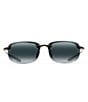 Color:Black - Image 2 - Ho'okipa Reader Rectangular 64mm Sunglasses