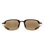 Color:Tortoise - Image 1 - Ho'okipa Reader Rectangular 64mm Sunglasses