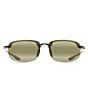 Color:Smoke Grey - Image 1 - Ho'okipa Reader Rectangular 64mm Sunglasses