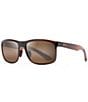 Maui Jim Unisex Huelo 58mm PolarizedPlus2® Rectangle Sunglasses - Image 1