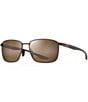 Color:Bronze - Image 1 - Men's Ka'ala PolarizedPlus2® Square 58mm Sunglasses