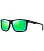 Color:Matte Black - Image 1 - Men's Mamalu Bay PolarizedPlus2® 59.5mm Mirrored Square Sunglasses