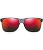 Color:Matte Translucent Grey - Image 2 - Men's Pailolo PolarizedPlus2® 58.5mm Rectangle Mirrored Sunglasses