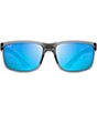 Color:Matte Grey - Image 2 - Pokowai Arch PolarizedPlus2® Rectangular 58mm Sunglasses