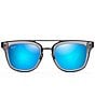 Maui Jim Unisex Relaxation Mode PolarizedPlus2® Square 49mm Sunglasses, Color:Translucent Grey - Image 2