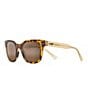 Color:Matte Tortoise - Image 1 - Shore Break PolarizedPlus2® Square 50mm Sunglasses