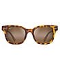 Color:Matte Tortoise - Image 2 - Shore Break PolarizedPlus2® Square 50mm Sunglasses