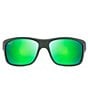 Color:Soft Matte Khaki - Image 2 - Southern Cross PolarizedPlus2® 66mm Sunglasses