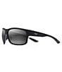 Color:Soft Black with Sea Blue and Grey - Image 1 - Southern Cross PolarizedPlus2® 66mm Sunglasses