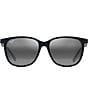 Color:Matte Black - Image 2 - Unisex Ilikea PolarizedPlus2®56mm Round Sunglasses