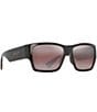 Maui Jim Unisex Ka'olu PolarizedPlus2® 57mm Square Sunglasses, Color:Shiny Brown - Image 3