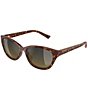Maui Jim Unisex Punono PolarizedPlus2 54mm Cat Eye Sunglasses - Image 4