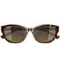 Maui Jim Unisex Punono PolarizedPlus2 54mm Cat Eye Sunglasses - Image 5