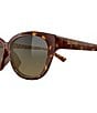 Maui Jim Unisex Punono PolarizedPlus2 54mm Cat Eye Sunglasses - Image 6