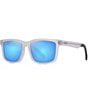 Color:Matte Crystal - Image 1 - Unisex Stone Shack 55mm Polarized Square Sunglasses