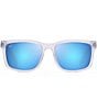 Color:Matte Crystal - Image 2 - Unisex Stone Shack 55mm Polarized Square Sunglasses