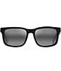 Color:Matte Black - Image 2 - Unisex Stone Shack 55mm Square Sunglasses