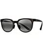 Maui Jim Unisex Wailua PolarizedPlus2® Round 49mm Sunglasses, Color:Translucent Root Beer - Image 1