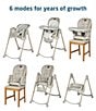 Maxi Cosi Minla 6-in-1 Adjustable High Chair, Color:Classic Oat - Image 5