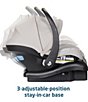 Maxi Cosi Zelia Luxe 5-in-1 Stroller & Micro Luxe Infant Car Seat Travel System, Color:New Hope Tan - Image 11