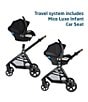Maxi Cosi Zelia Luxe 5-in-1 Stroller & Micro Luxe Infant Car Seat Travel System, Color:New Hope Black - Image 8
