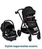 Maxi Cosi Zelia Luxe 5-in-1 Stroller & Micro Luxe Infant Car Seat Travel System, Color:New Hope Black - Image 18